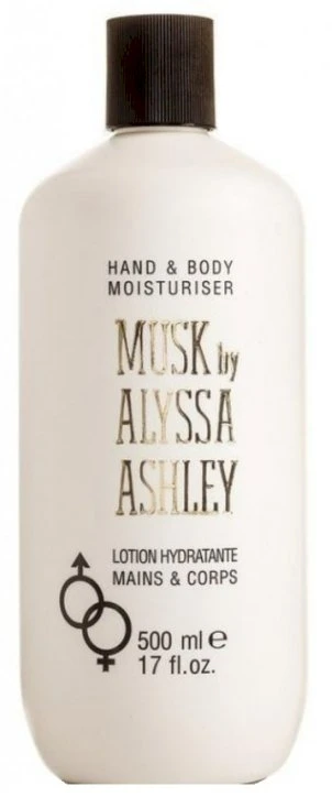 Kūno losjonas Alyssa Ashley Musk Hand Body Moisturiser, 500 ml