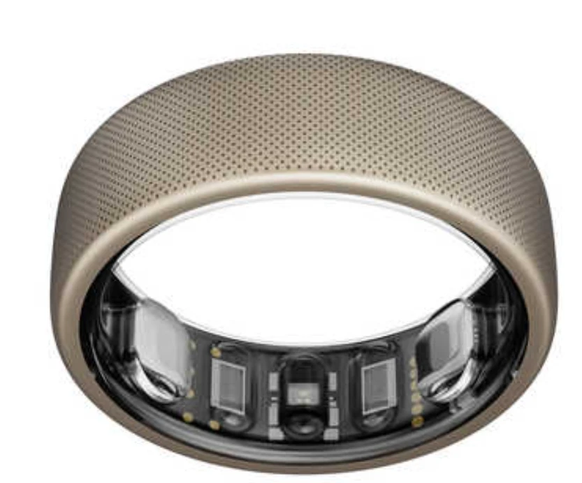 Išmanusis žiedas Amazfit Helio, Titano spalvos, 8 dydis