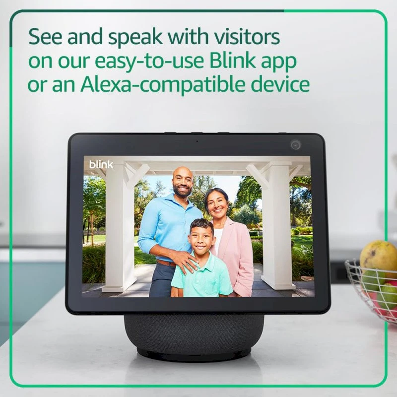 Amazon Blink Video Doorbell 2, baltas