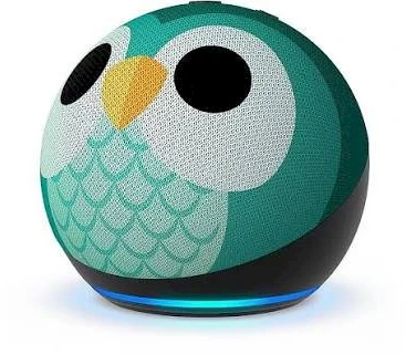 Amazon Echo Dot Kids 5-osios kartos išmanusis garsiakalbis / Pelėda