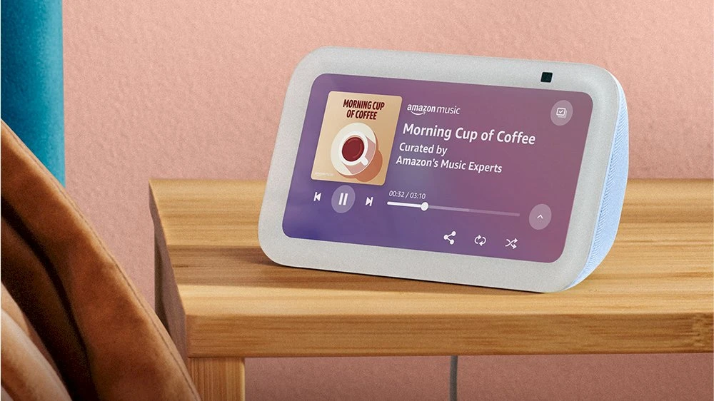 Amazon Echo Show 5 (3 kartos), balta