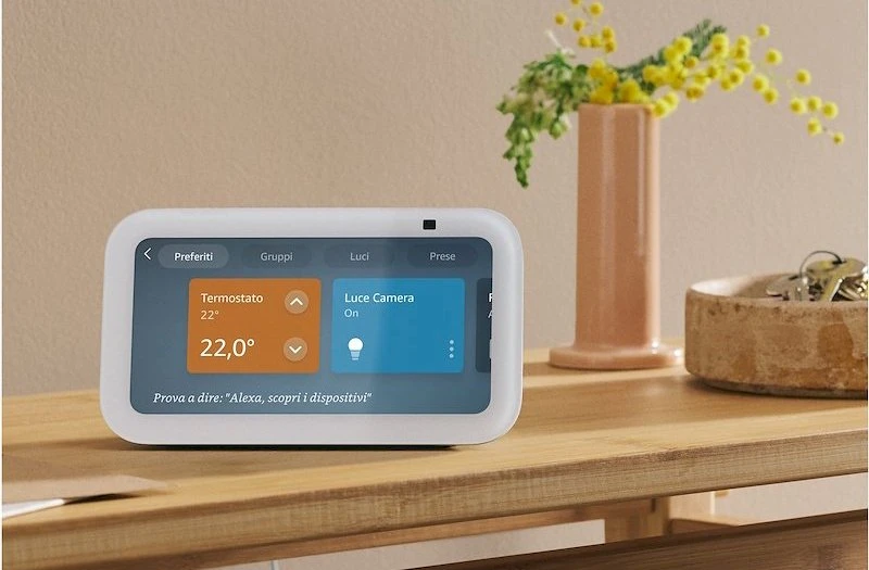 Amazon Echo Show 5 (3 kartos), balta