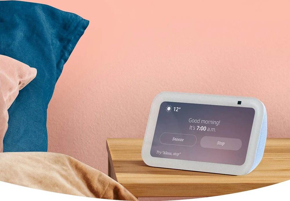 Amazon Echo Show 5 Gen.3, Melsvos spalvos