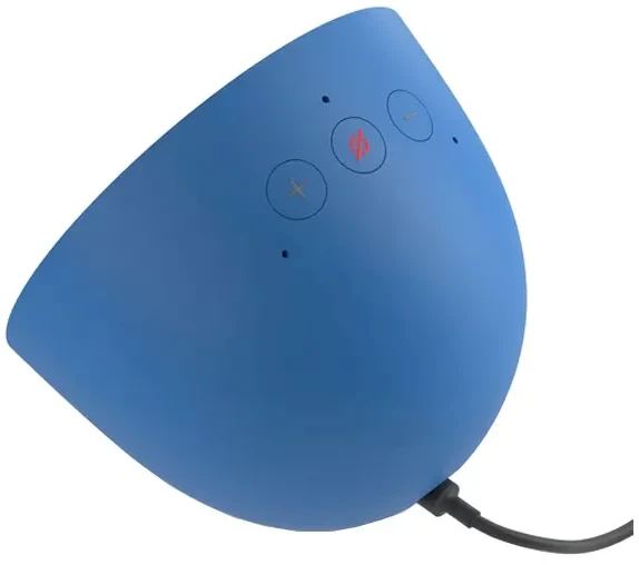 Amazon „Echo Spot“ išmanusis žadintuvas (2024 m.) / mėlynas