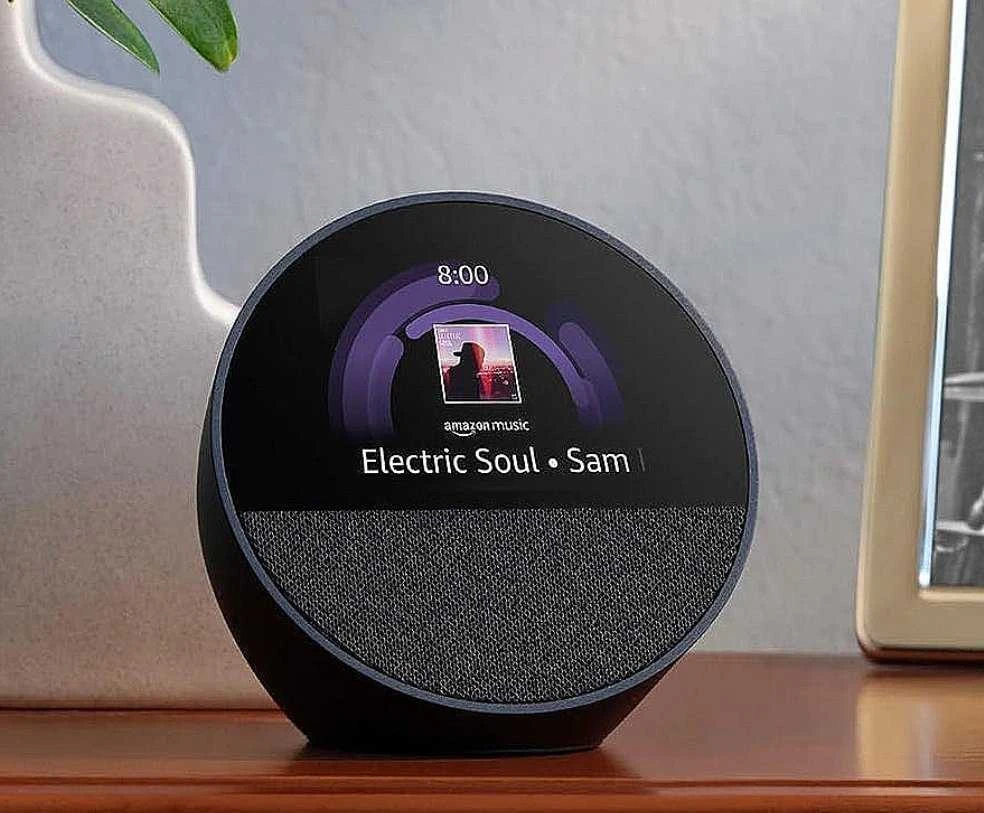 Išmanusis ekranas - Amazon Echo Spot 2.83" Juodas