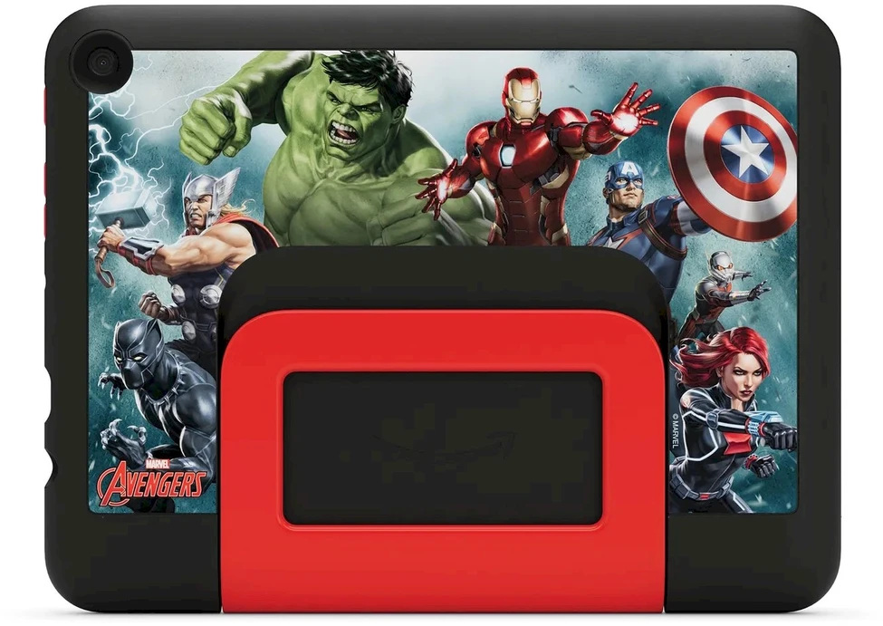 „Amazon Fire HD 8 Kids Pro Planšetė“ (2024 m.) „WiFi“ 32 GB nuo 6 iki 12 metų „Marvel's Avengers B0CVDPXVWR“