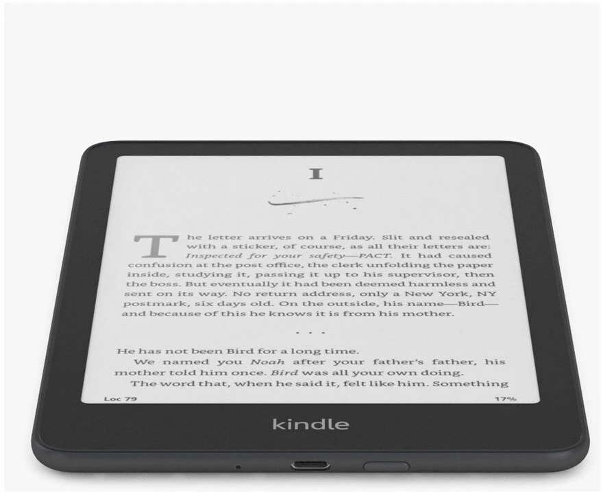 Elektroninė skaityklė Amazon Kindle Paperwhite (2024) 7", 16 GB, juodos spalvos | be reklamų