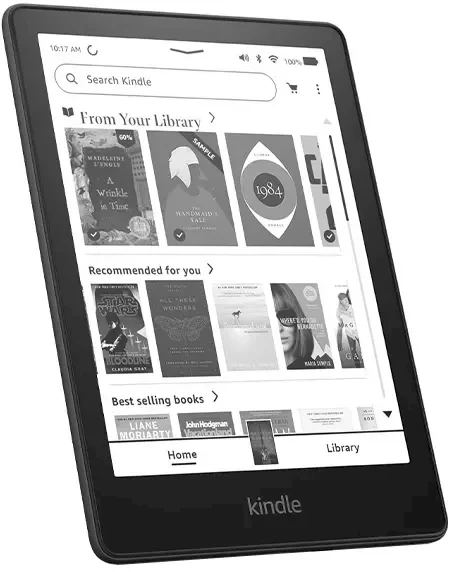 Elektroninė skaityklė Amazon Kindle Paperwhite (2024) 7", 16 GB, juodos spalvos | be reklamų