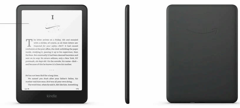 Amazon Kindle Paperwhite 2024 12-os kartos el. skaitytuvas 16 GB 7 colių / juodas