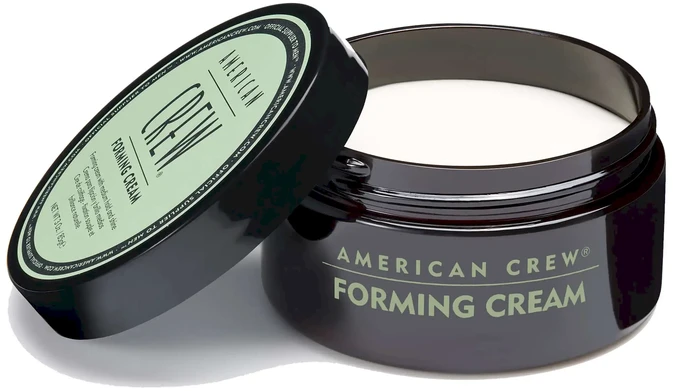 Vidutinės fiksacijos blizgus plaukų kremas formavimui American Crew Forming Kreminis 85g