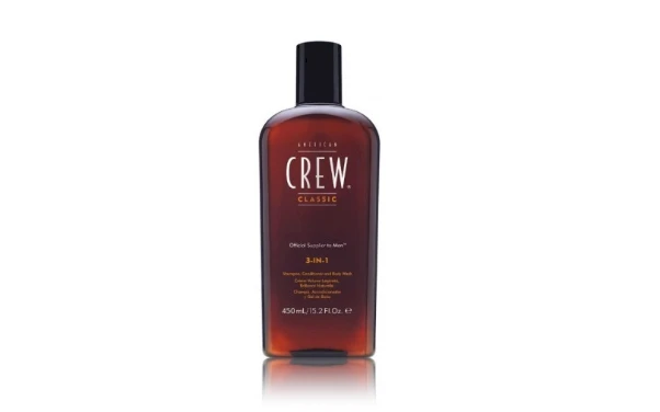 Šampūnas, kondicionierius ir dušo želė American Crew 3in1 Šampūnas, Conditioner, Kūno prausiklis 450ml