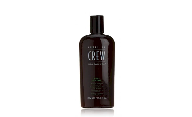 American Crew 3 in 1 Tea Tree kondicionierius ir kūno prausiklis 450ml