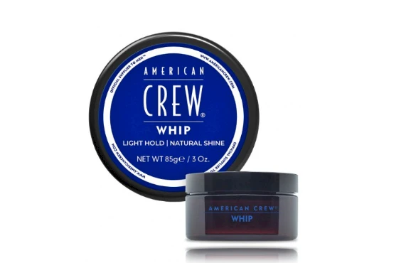 „American Crew Whip“ plaukų formavimo kreminės putos, lengvos fiksacijos, 85 g