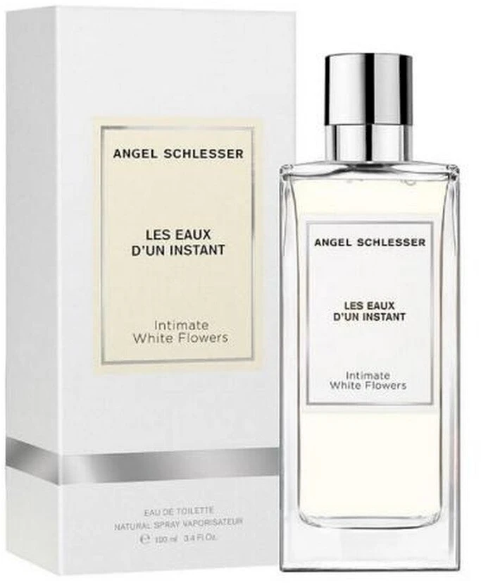 Angel Schlesser Les Eaux D'Un Instant Intimate Baltas Gėlės tualetinis vanduo 100ml