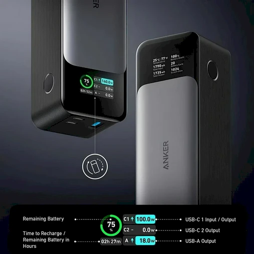 Anker 737 Power bank 24000mAh
