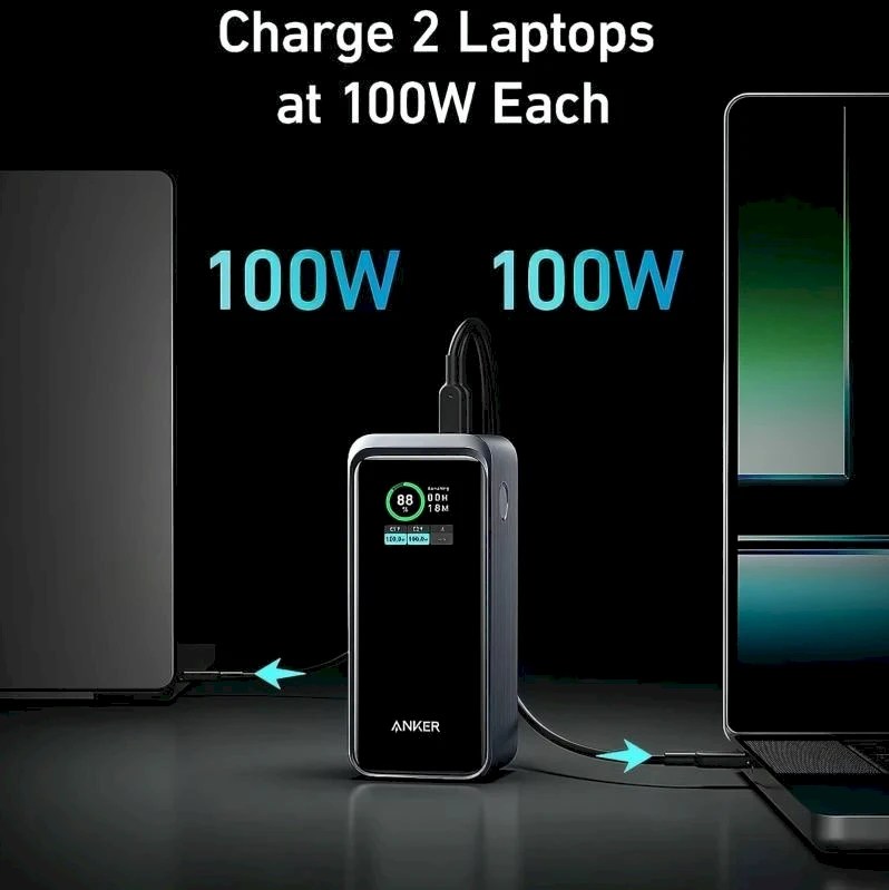 Nešiojamas įkroviklis Anker Prime 20000 mAh, 200 W