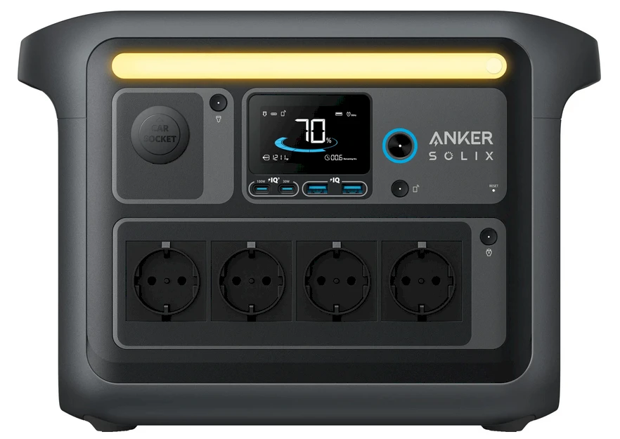 Anker SOLIX C1000 nešiojama elektros energijos stotis 1056Wh | 1800W