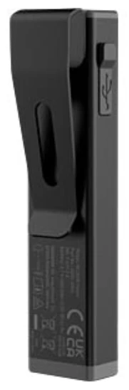 Žibintuvėlis įkraunamas LED, USB-C, Li-Ion, 500 lm, Mini Booster 500R, ANSMANN