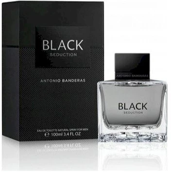 Antonio Banderas Antonio Puig Puig A Banderas Juodas Seduction EDT Purškiklis, 100 ml