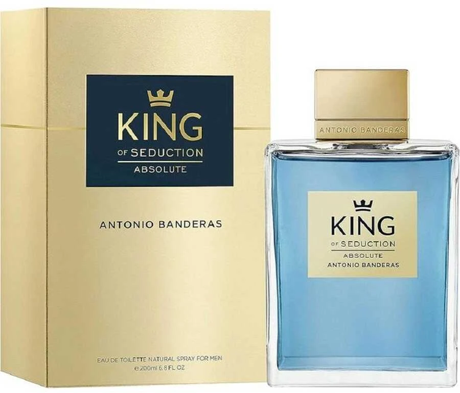 Antonio Banderas Banderas King of Seduction Absolute EDT tualetinis vanduo vyrams, 200 ml