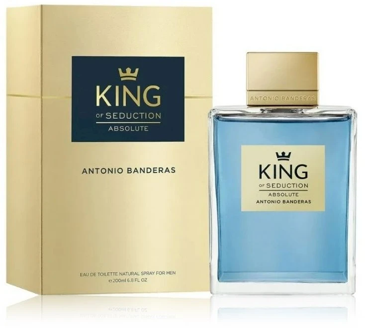 Antonio Banderas King of Seduction Absolute EDT tualetinis vanduo vyrams, 200 ml