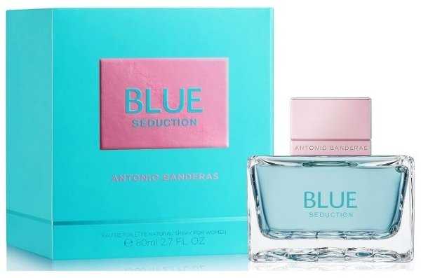 Antonio Banderas Mėlyna Seduction moterims EDT 80 ml testeris