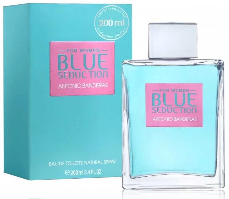 Kvepalai moterims Antonio Banderas Blue Seduction For Women EDT, 200 ml