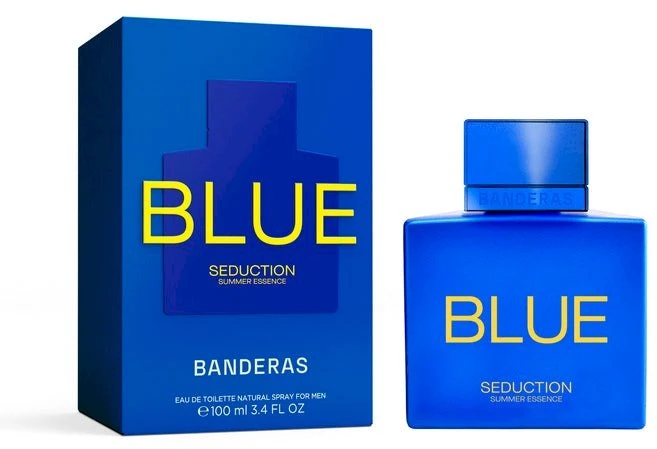 Antonio Banderas Mėlyna Seduction Summer Essence for Women EDT tualetinis vanduo moterims, 100 ml