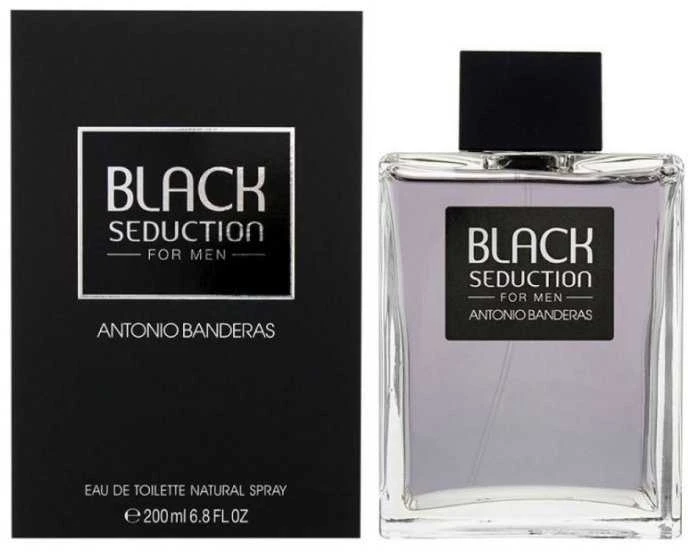 Antonio Banderas Seduction in Juodas EDT tualetinis vanduo vyrams, 200 ml