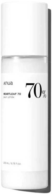 Anua Heartleaf 70% Daily Lotion Raminantis ir drėkinantis veido losjonas, 200 ml