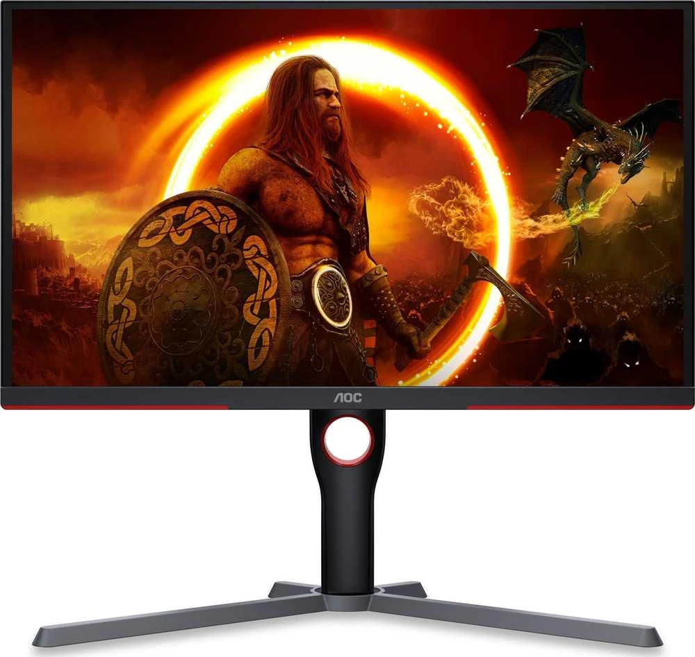 Monitorius AOC Gaming 25G3ZM/BK, 24.5 ", VA, FHD, 1920 x 1080, 16:9, 1 ms, 300 cd/m², 240 Hz