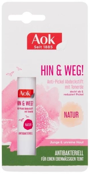 „Aok There & Away“ vyriškas pieštukas nuo spuogų, skirtas vietinei priežiūrai, 3,2 g