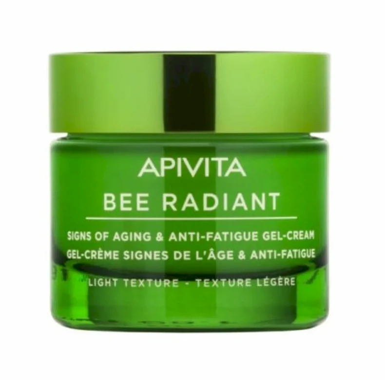 "Apivita Bee Radiant Kreminis Rich Texture" Kreminės turtingos tekstūros veido kremas 50ml