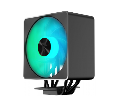 AeroCool APNX AP1-V ARGB Processor Oro vėsintuvas Juodas