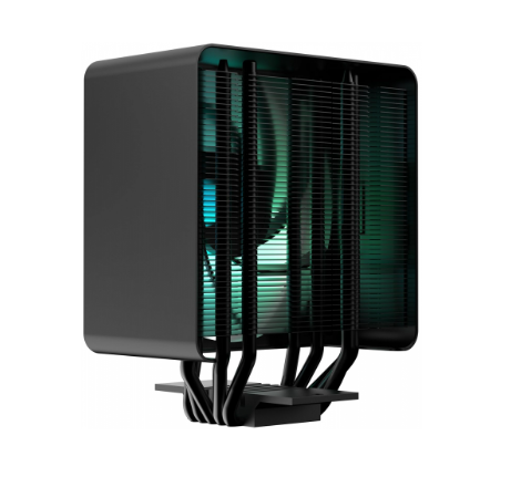 AeroCool APNX AP1-V ARGB Processor Oro vėsintuvas Juodas
