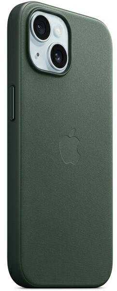 iPhone 15 Plus FineWoven Case with MagSafe - Evergreen