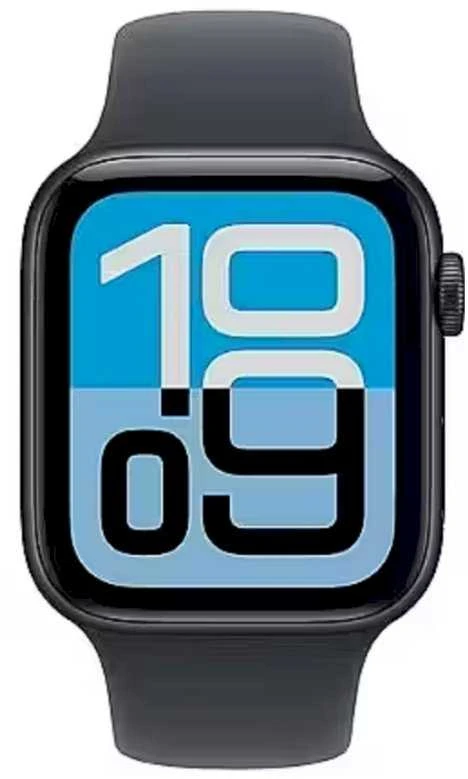 Išmanusis laikrodis „Apple Watch SE 3 GPS“, 40 mm, aliuminio korpusas su vidurnakčio spalvos sportiniu dirželiu – M/L