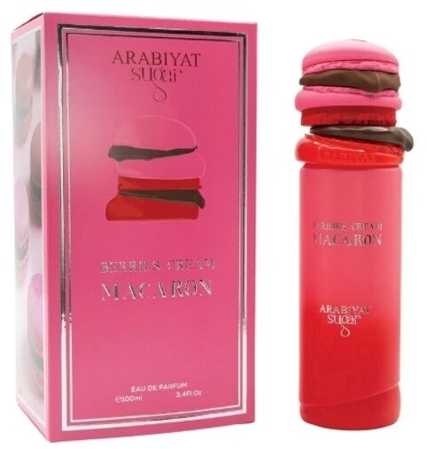 Arabiyat Sugar Berries Kreminis Macaron EDP parfumuotas vanduo moterims, 100 ml