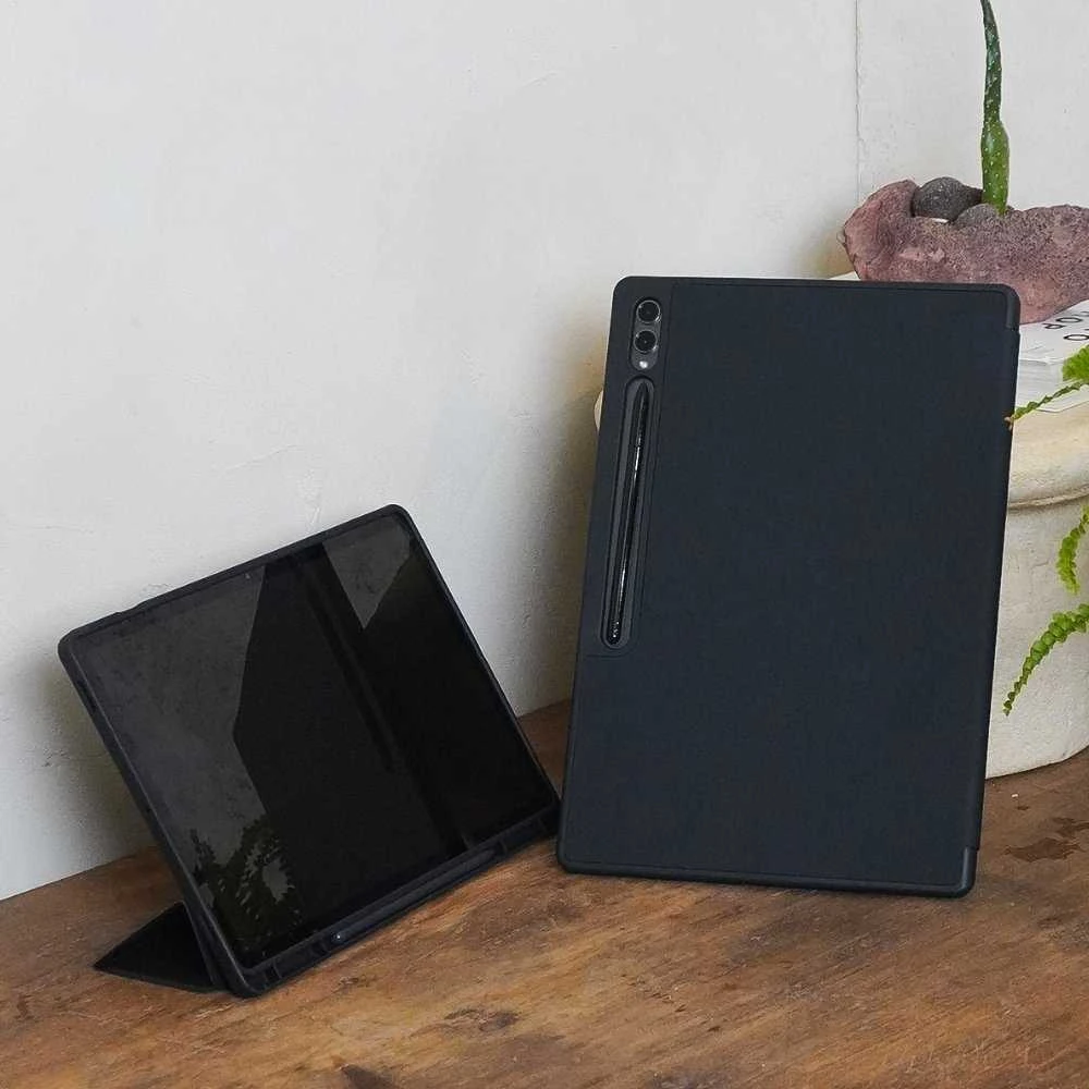 Dėklas Araree A Folio do Samsung Galaxy Tab S11 juoda
