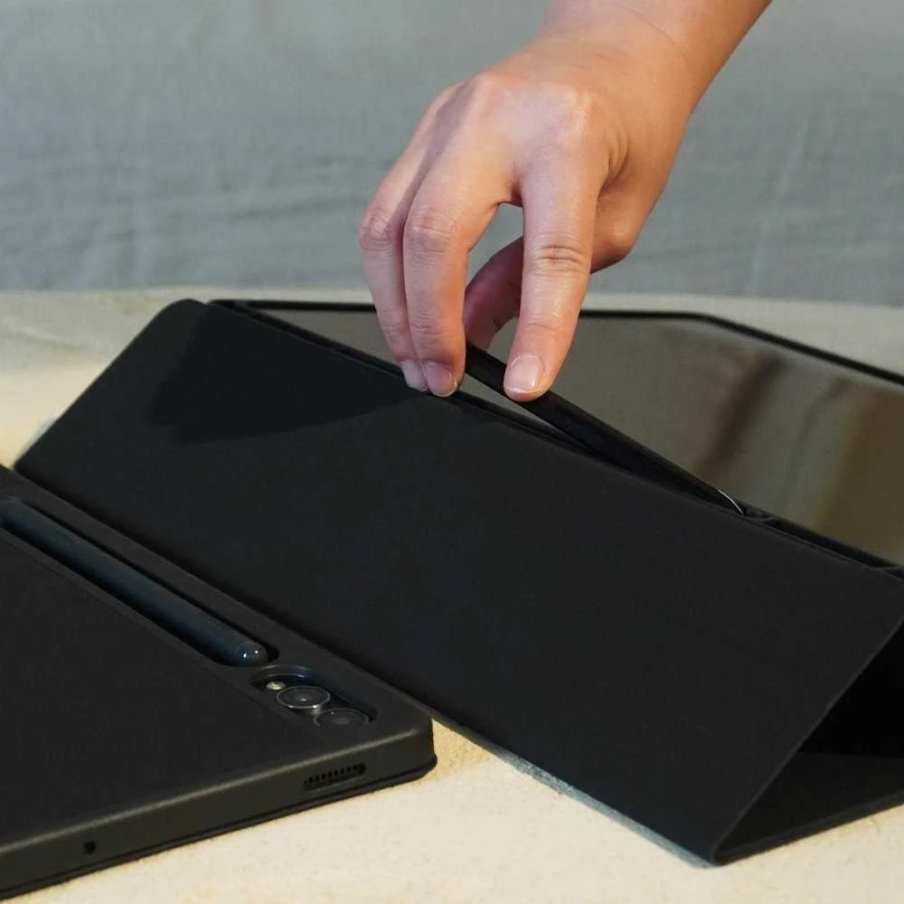 Dėklas Araree A Folio do Samsung Galaxy Tab S11 juoda