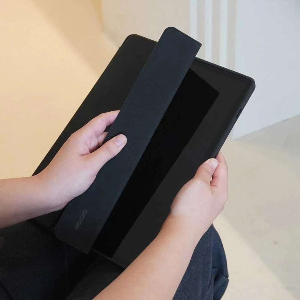 Dėklas Araree A Folio do Samsung Galaxy Tab S11 juoda