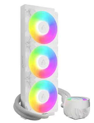 Arctic Cooling ARCTIC Liquid Šaldiklis III Pro 360 A-RGB procesoriaus aušintuvas, baltas