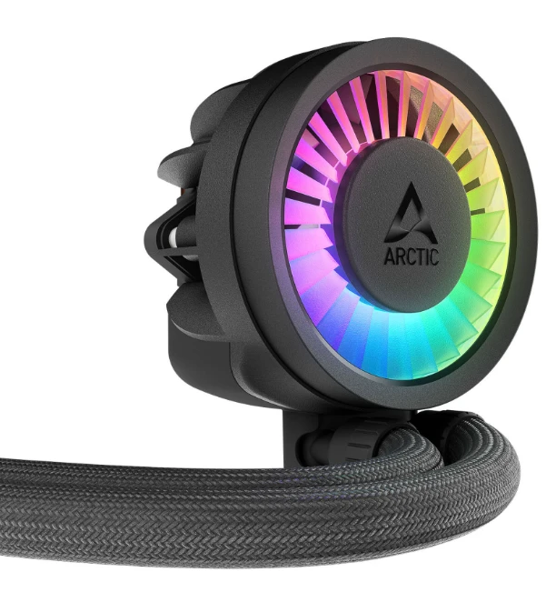ARCTIC Liquid Šaldiklis III Pro 360 A-RGB procesoriaus aušintuvas, juodas