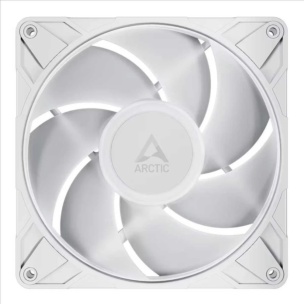 Arctic P12 Pro 120mm ventiliatorius, priekinis vaizdas