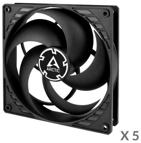 Arctic Cooling ARCTIC P14 Value Pack Kompiuterio korpusui Ventiliatorius 14 cm Juoda