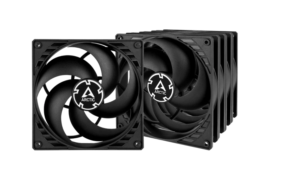 Arctic Cooling ARCTIC P14 Value Pack Kompiuterio korpusui Ventiliatorius 14 cm Juoda
