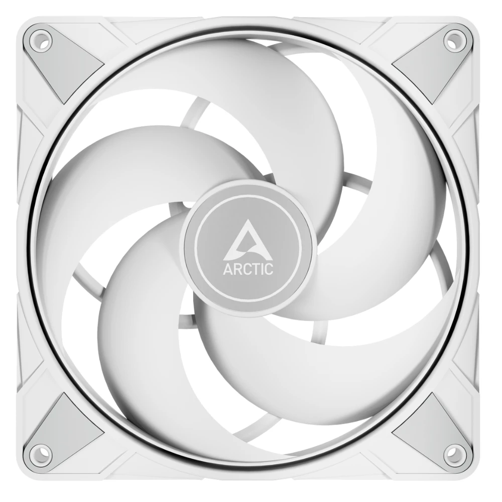 ARCTIC P14 MAX korpuso ventiliatorius, 4-pin, 140mm, baltas