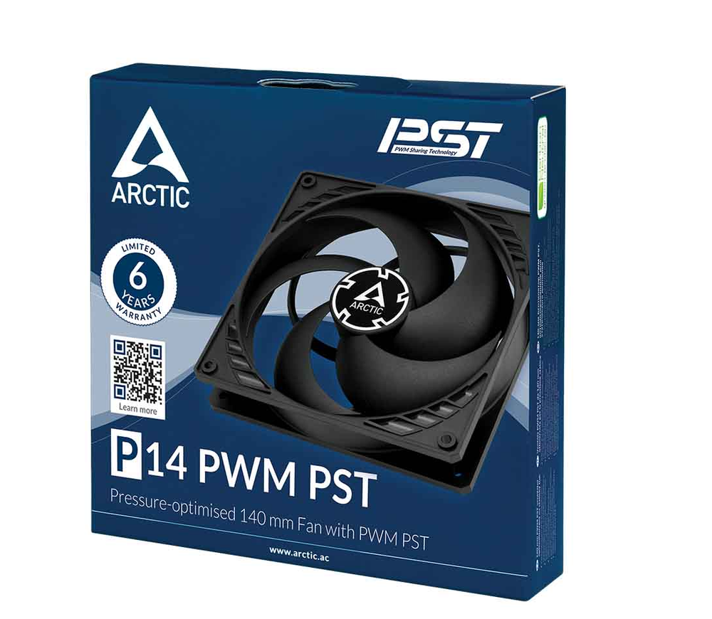 Korpuso ventiliatorius Arctic P14 PWM PST (ACFAN00125A)