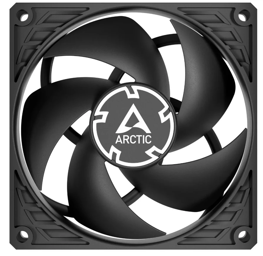 Arctic Cooling ARCTIC P9 PWM PST CO korpuso ventiliatorius, 4-pin, 92mm, juodas