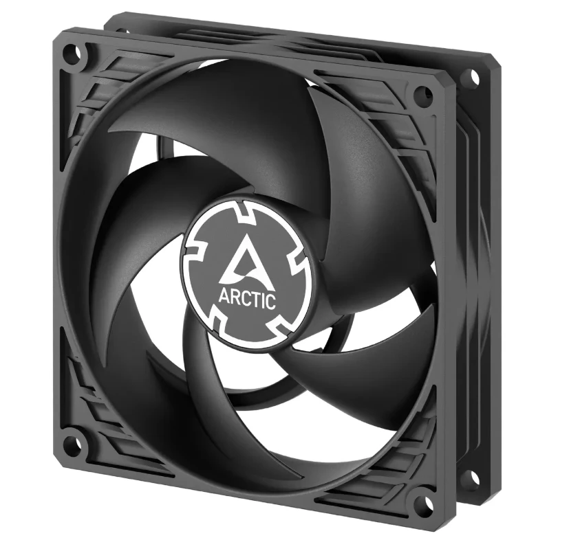 Arctic P9 PWM PST CO ventiliatorius, juodas
